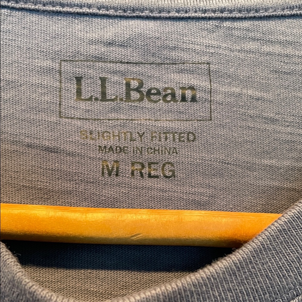 L.L. Bean Women’s Purple/Blue Long Sleeve Tee, Size M, Like New - Picture 2 of 4